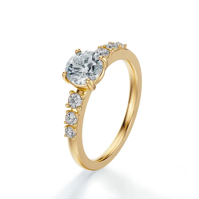 Pierścionek z dużym diamentem 1.0 ct SBPZ_021